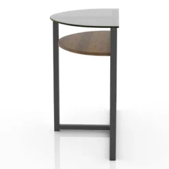 Regivea Open Shelf Sofa Table Black Chrome - MiBasics -Home Living Store GUEST 9a9d55ff 57e2 42bd 8a25 571b00b32b7c