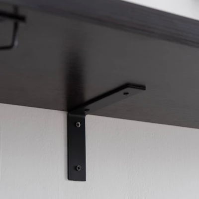 Gregle Floating Wine Rack Cappuccino - MiBasics 6 Gregle Floating Wine Rack Cappuccino - MiBasics - Image 4