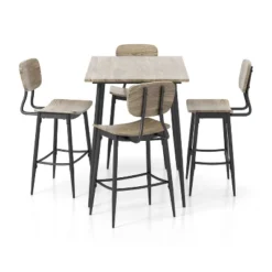 5pc Markfil Rectangle Counter Height Dining Table Set - MiBasics -Home Living Store GUEST a0eae3c3 5d10 4474 b6fb d0e06d6fa3c6