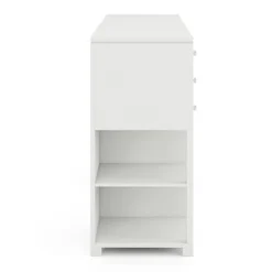 Linsell Glam 6 Drawer Vanity Table Luminous White - MiBasics -Home Living Store GUEST a2065dfa 12ee 4c2e a3fb 9811cc25283b