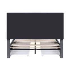 Ekali Upholstered Platform Bed With 4 Side Drawers - MiBasics -Home Living Store GUEST a2090f51 17ea 4166 8953 cf5de22664f9