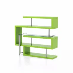 54.5" Rycel Modular L-Shape Bookshelf Desk Green - MiBasics -Home Living Store GUEST a4627e06 d60c 4623 b39f 3994df39e015