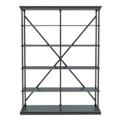 84.25"x58" Cadboll 5 Layer Bookcase - MiBasics -Home Living Store GUEST a5581ad2 31a5 46e7 8937 476e85da0c91