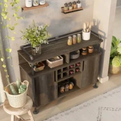 Towerson Rustic Server Buffet - MiBasics -Home Living Store GUEST aacbc29c bf1c 4fe5 974e 23e3ad88f07f