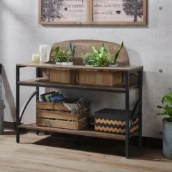Camie Console Table Reclaimed Oak - MiBasics -Home Living Store GUEST ac7b8ec0 dba6 4476 b27e 06224d9c046e