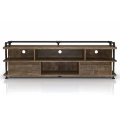 3pc Nanum Entertainment Console For TVs Up To 78" Reclaimed Oak - MiBasics 24 3pc Nanum Entertainment Console For TVs Up To 78" Reclaimed Oak - MiBasics -Home Living Store GUEST acb63626 f72c 4f49 8808 a66f518c9919