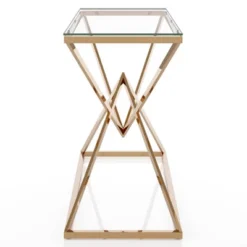 Justi Glass Top Sofa Table Gold Plating - MiBasics -Home Living Store GUEST af319ef6 f3e5 472d 9ca3 03876cd8dce1