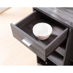 Ereth Modern Wine Bar Cabinet Dark Gray - MiBasics -Home Living Store GUEST af5ab3b6 ff1b 4736 92a7 8a6927986454