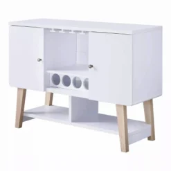 Sfax 4 Bottle Buffet Server White - MiBasics -Home Living Store GUEST b0d8037b 4595 4be0 85ba 1314c2f98139