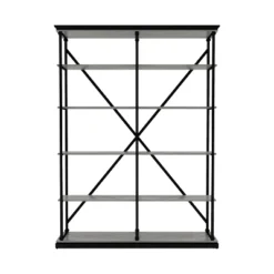 84.25"x58" Cadboll 5 Layer Bookcase - MiBasics -Home Living Store GUEST b44512cb ee39 41a9 be1a d385346fc8f1