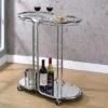 Kentrik Glass Top Serving Cart Chrome - MiBasics 2 Kentrik Glass Top Serving Cart Chrome - MiBasics -Home Living Store GUEST b5a7a727 6514 46a5 8258 8e6583803852