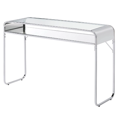 Milrix Sofa Table With Glass Top - MiBasics 6 Milrix Sofa Table With Glass Top - MiBasics - Image 4