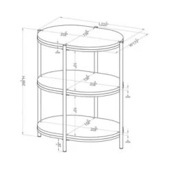 Crail Faux Marble Top Side Table - MiBasics -Home Living Store GUEST bb70b626 4251 46a3 aa8f 5df6c12d2f08