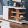 Hal Open Shelf Sofa Table White - MiBasics -Home Living Store GUEST c0d209f1 dcca 4ee4 be43 da811d67785b