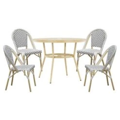 5pc Arna Aluminum Patio Dining Set - MiBasics -Home Living Store GUEST c12049ec e3e3 4476 af57 642538f5f6d3