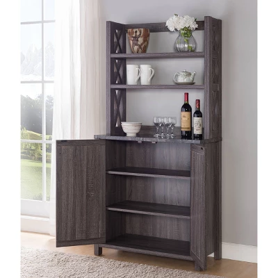 Doria Baker Rack Dark Gray - MiBasics 4 Doria Baker Rack Dark Gray - MiBasics - Image 2