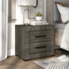 Roxava Contemporary 2 Drawer Nightstand Gray - MiBasics 2 Roxava Contemporary 2 Drawer Nightstand Gray - MiBasics -Home Living Store GUEST c8eac002 7b6f 401c 82d4 e49a053639bb