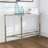 Grand Canal Modern Semi Circle Sofa Table Champagne - MiBasics -Home Living Store GUEST c99fedf3 f65d 497b 9d0c 2df05a0695ff