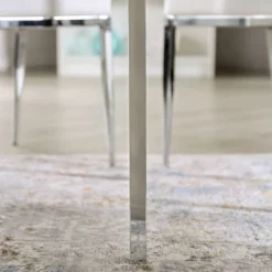 39" Clay Round Dining Table White - MiBasics -Home Living Store GUEST ce8fab24 9622 4b2f aa07 1379dd1ffa4f