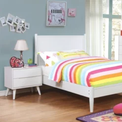 Dawna Mid-Century Modern Nightstand - Furniture Of America -Home Living Store GUEST cfee9e53 ec27 4bf6 8186 fbba1d02b292