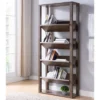 71" Cinerus 6 Shelf Bookshelf Walnut - MiBasics -Home Living Store GUEST d135a61f 5201 4e2d 819a bb2b94eb690c