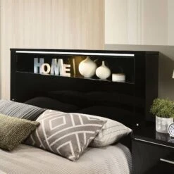 6pc Shorehaven Bedroom Set With 2 Nightstands Black/Chrome - MiBasics 14 6pc Shorehaven Bedroom Set With 2 Nightstands Black/Chrome - MiBasics -Home Living Store GUEST d83e972f 7aa9 4b44 850c fb302abbcdac 1