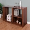 Glena Tempered Glass Insert Console Table Dark Walnut - MiBasics 1 Glena Tempered Glass Insert Console Table Dark Walnut - MiBasics -Home Living Store GUEST d9b976fd 0a33 47a1 92b1 c775db92b087