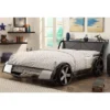 Wapiti Racer Car Youth Bed Silver/Gun Metal - MiBasics -Home Living Store GUEST da88a25a b902 4b7a 8f72 8ea21c4a01db