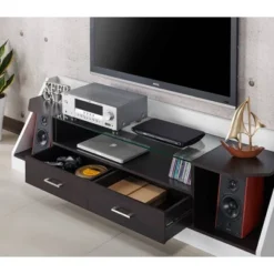 Henry Storage TV Stand For TVs Up To 78" White/Espresso - MiBasics 14 Henry Storage TV Stand For TVs Up To 78" White/Espresso - MiBasics -Home Living Store GUEST e055be02 b763 4488 9ed4 c84233236920