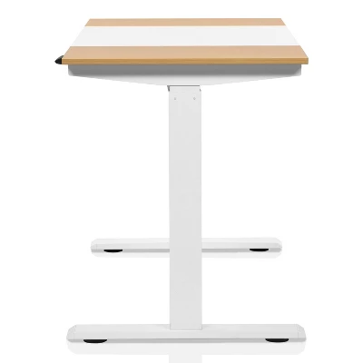 James Metal Adjustable Standing Desk White - MiBasics 4 James Metal Adjustable Standing Desk White - MiBasics - Image 2
