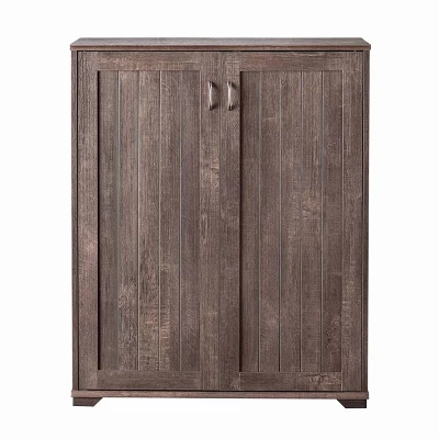 Moi Accent Storage Cabinet Walnut Oak - MiBasics 5 Moi Accent Storage Cabinet Walnut Oak - MiBasics - Image 3