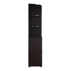70.75" Julisse 3 Shelf Corner Bookcase - MiBasics -Home Living Store GUEST f0134415 e29b 49cb 98eb 5977241712cb