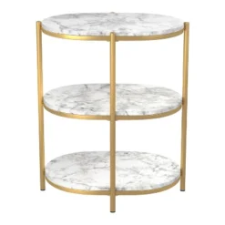 Crail Faux Marble Top Side Table - MiBasics -Home Living Store GUEST f03bbf6b 58f1 42b0 aa63 9c72d657e901