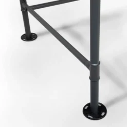 47" Lidden Industrial Computer Desk Antique Black - MiBasics -Home Living Store GUEST f0a9d7cb 5098 4fcd baf8 5c85f7ddc458