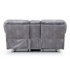 MiBasics 79" Breezenight Transitional Manual Reclining Loveseat: Palomino Upholstery, Cup Holders -Home Living Store GUEST f0cc836f f4ee 42ca a0b6 9e4de6bde56f