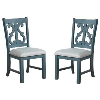 Set Of 2 Lexin Padded Dining Side Chairs - MiBasics 6 Set Of 2 Lexin Padded Dining Side Chairs - MiBasics - Image 4
